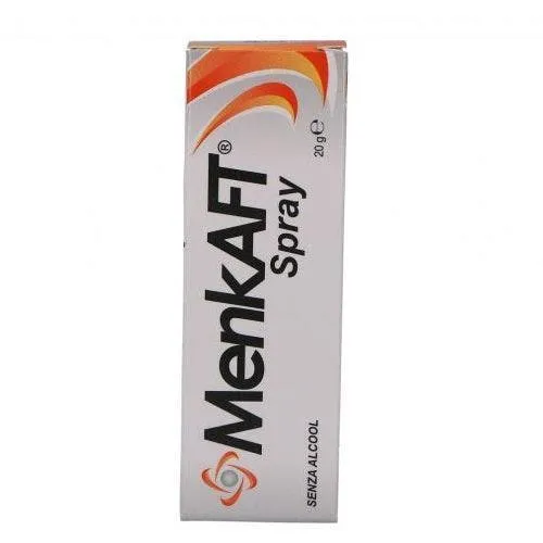Menkaft Spray Cicatrizzante 20 g Per Microlesioni Della Bocca