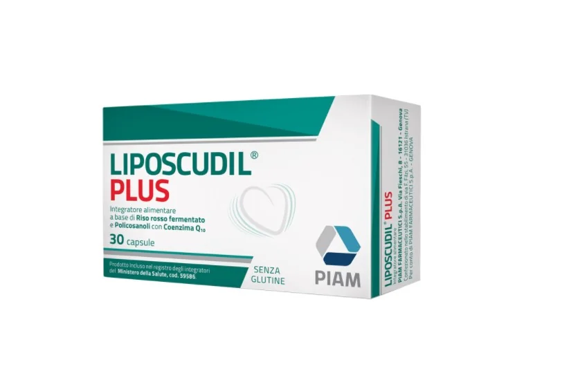 Liposcudil Plus 30 Capsule Integratore il Controllo del Colesterolo