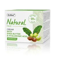 Dr.Max Natural Cream with Shea Butter & Hyaluronic Acid 50 ml