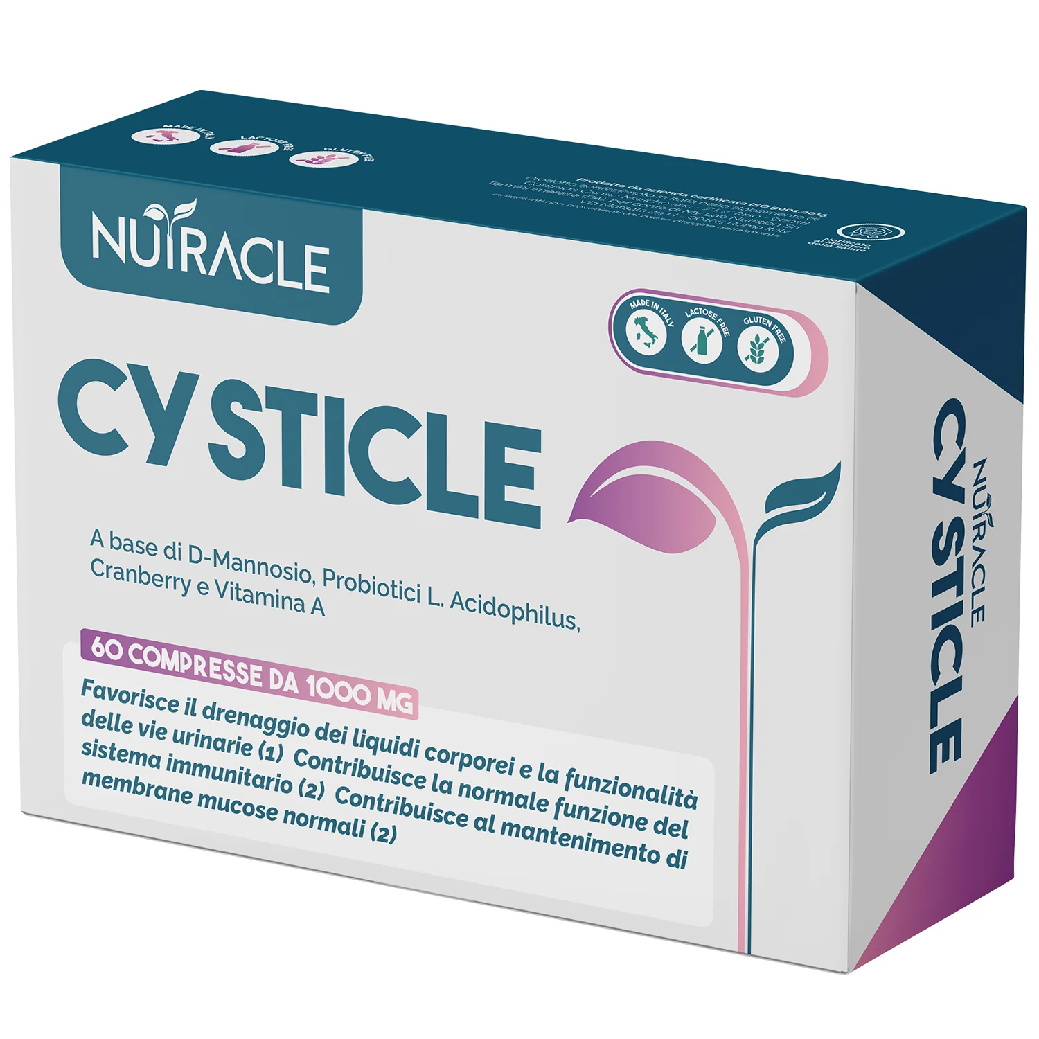 Nutracle Cysticle 60Cpr Sistema Immunitario e Vie Urinarie