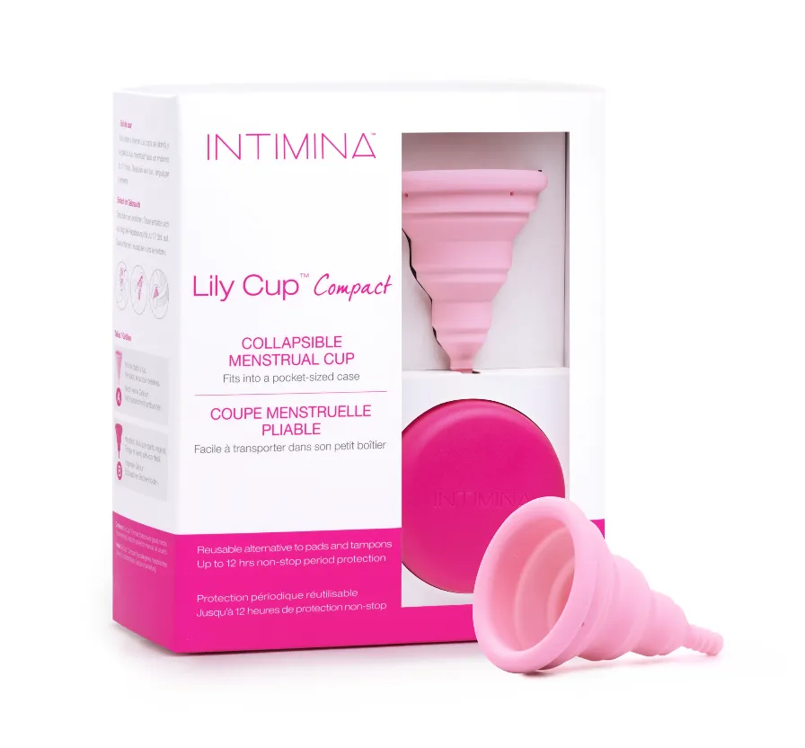 Intimina Lily Cup Compact Size A Coppetta mestruale in silicone richiudibile