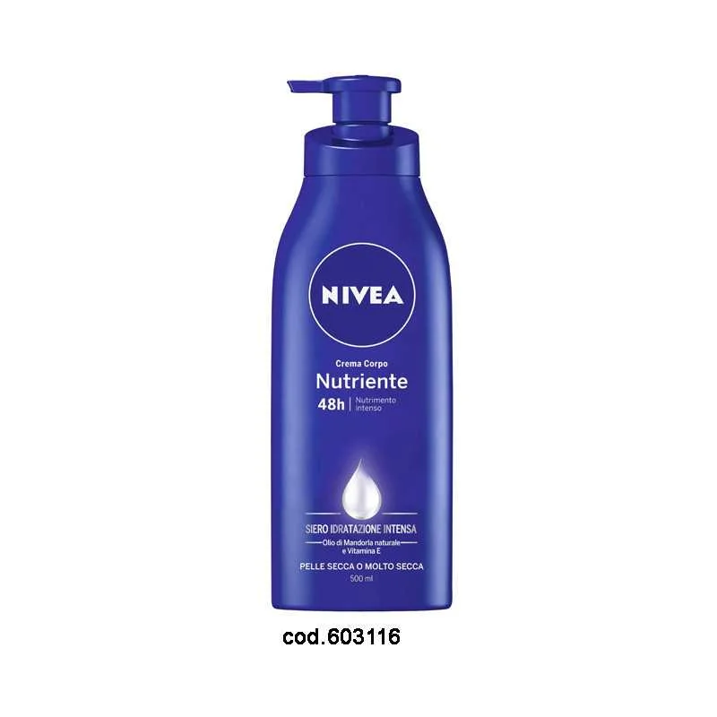 Nivea Body Crema Nutriente 500 ml Per Tutto il Corpo