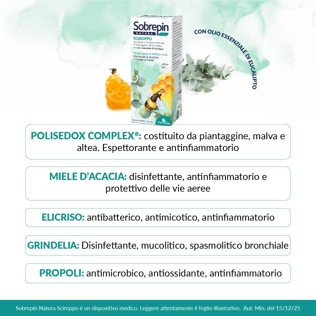 Sobrepin Natura Sciroppo Adulti Senza Glutine