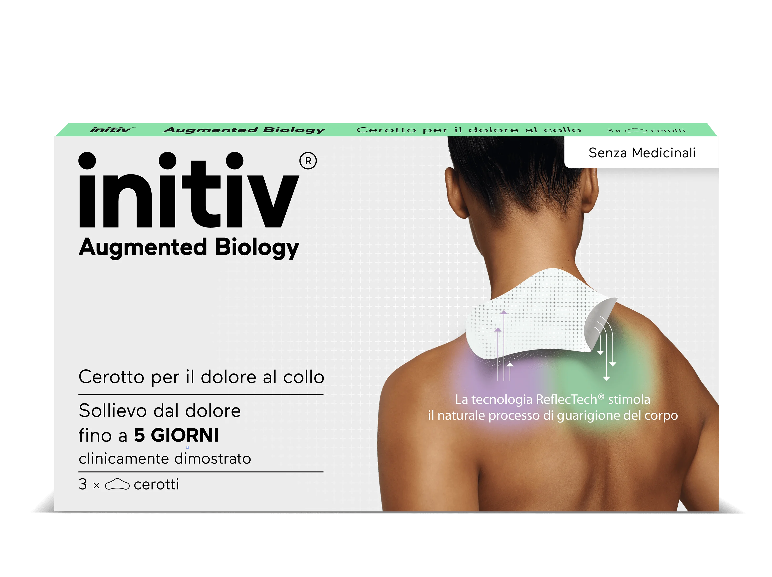 Initiv Cerotto Dolore Collo 3P Dolori Cervicali