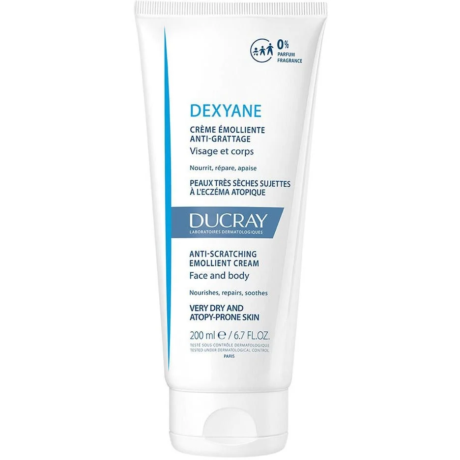 Ducray Dexyane Crema Emolliente Anti Prurito 200 ml Viso e Corpo
