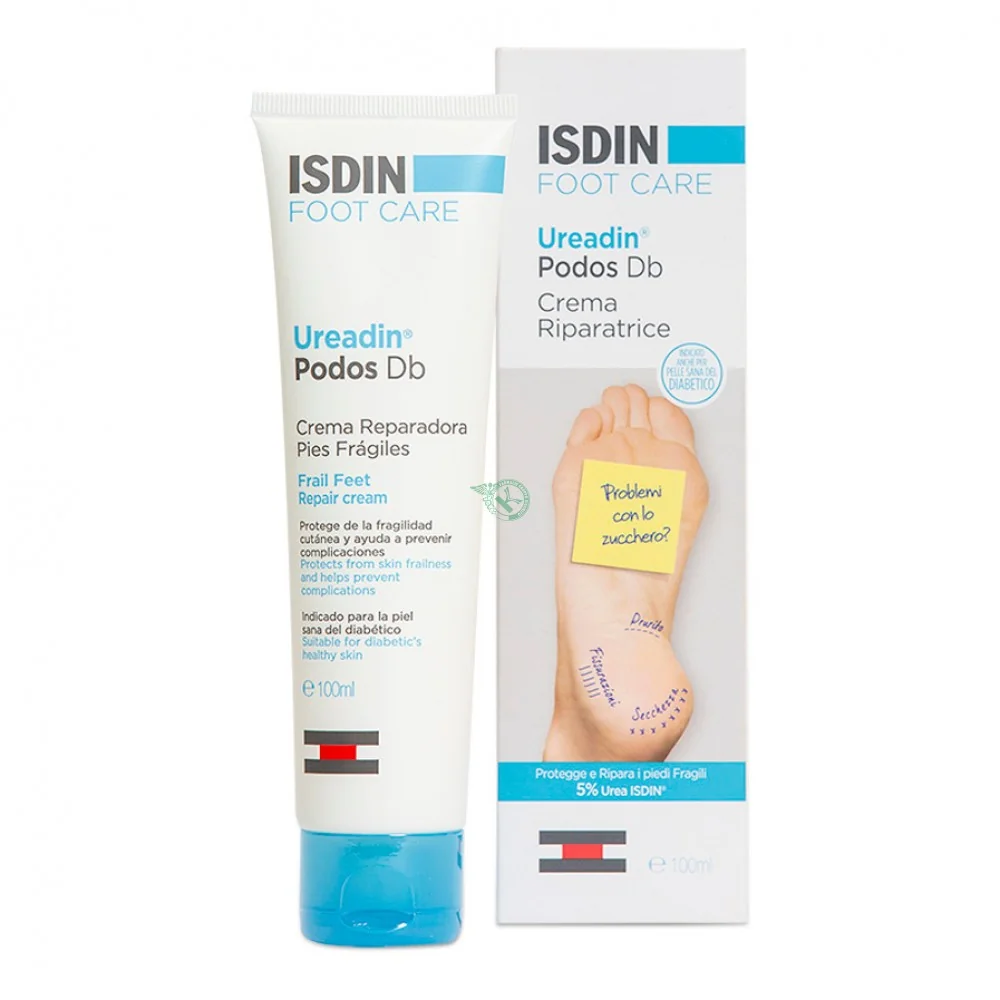 Isdin Ureadin Podos Db 100 ml Crema Riparatrice Piedi