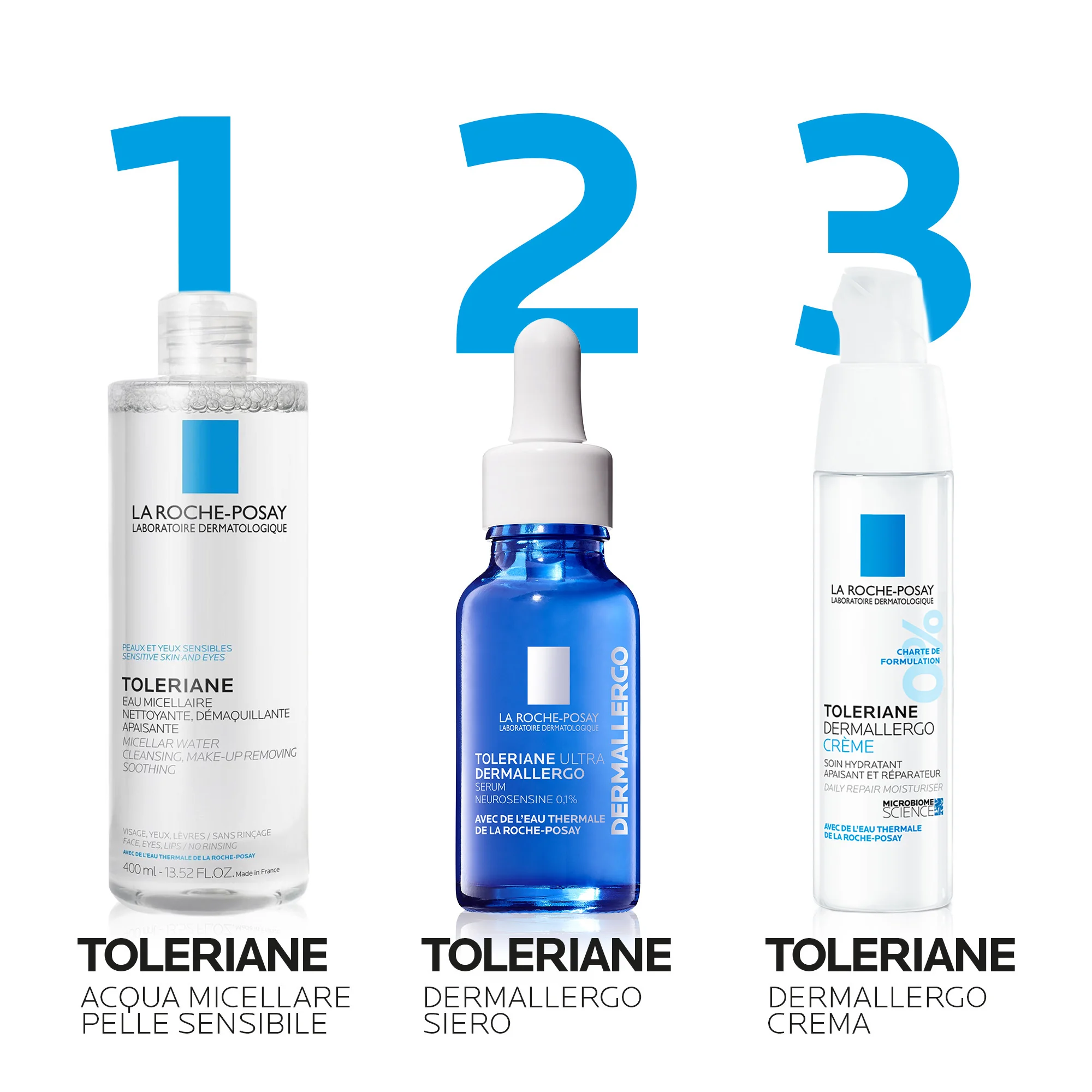 La Roche Posay Physiological Cleansers Acqua Micellare Ultra Pelle Sensibile 400 ml Freschezza Immediata