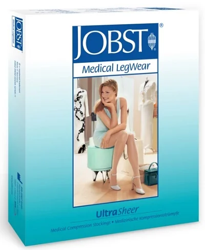Calza Compressiva Jobst Ultrasheer 15-20Mmhg Collant Elast Appl Nat2
