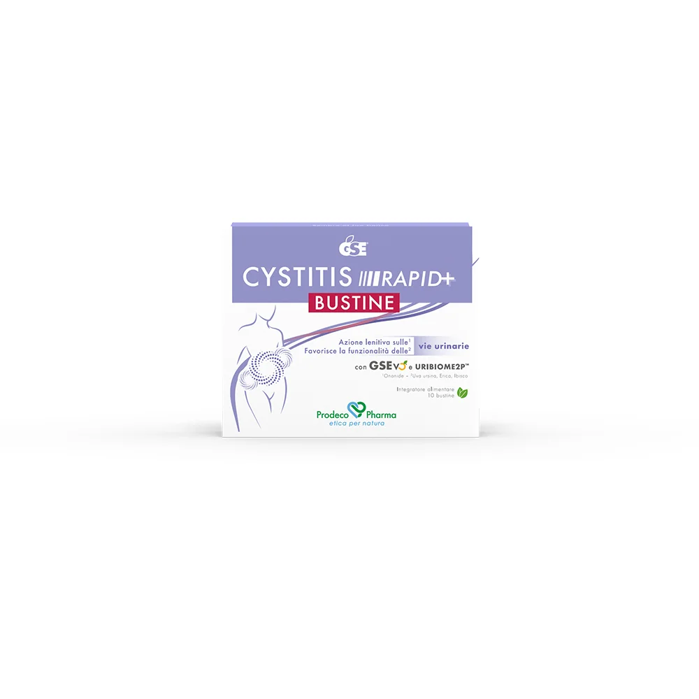 Gse Cystitis Rapid+ 10 Bustine Per il Benessere delle Vie Urinarie