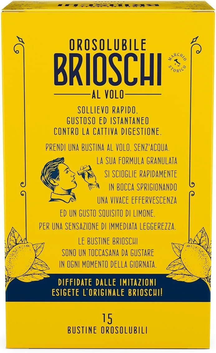 Brioschi Limone 15 Bustine