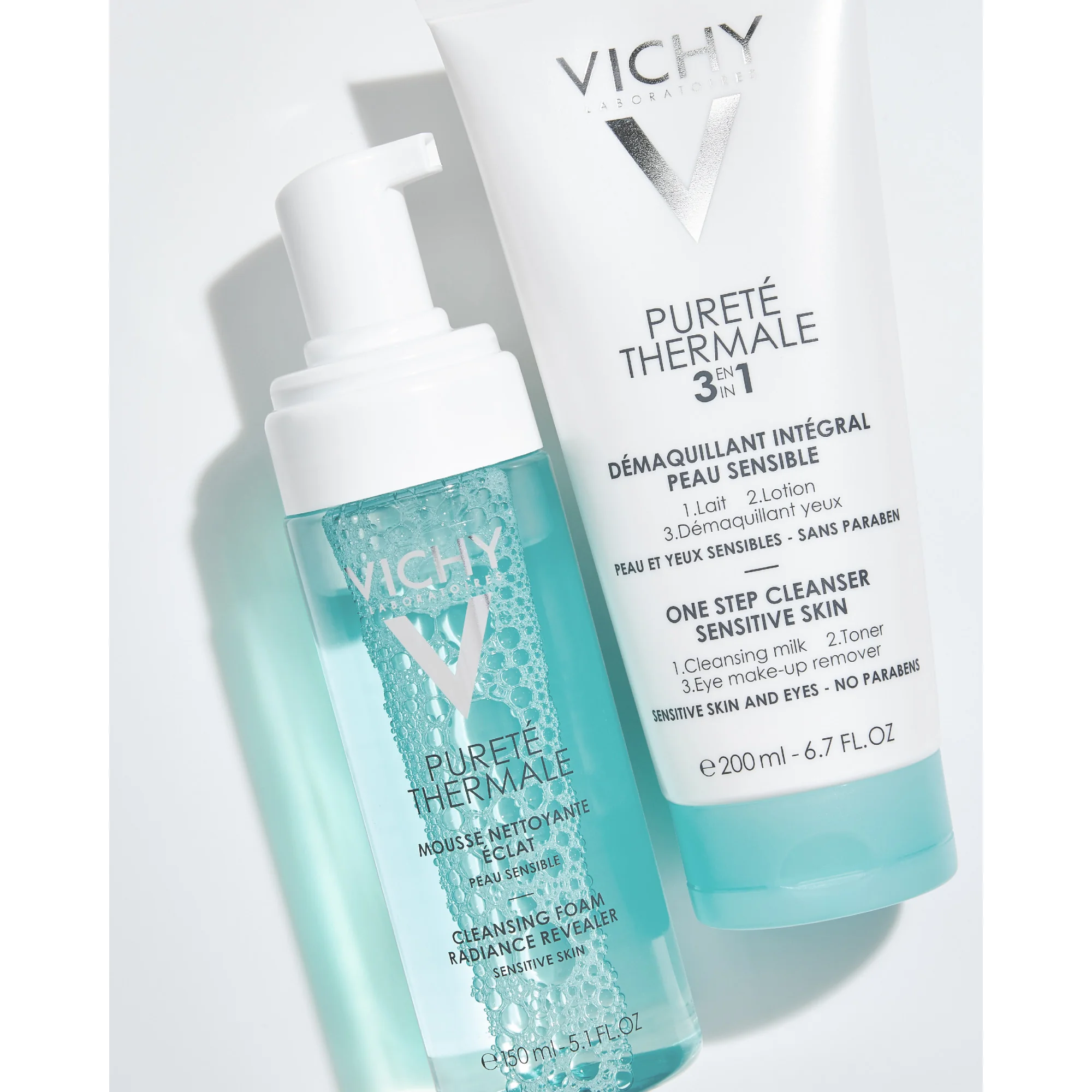 Pureté Thermale Acqua Mousse Detergente Mousse detergente illuminante