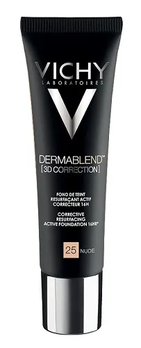 Vichy Dermablend 3D Correction Fondotinta SPF 25 25 Nude 30 ml Correttore Levigante Attivo