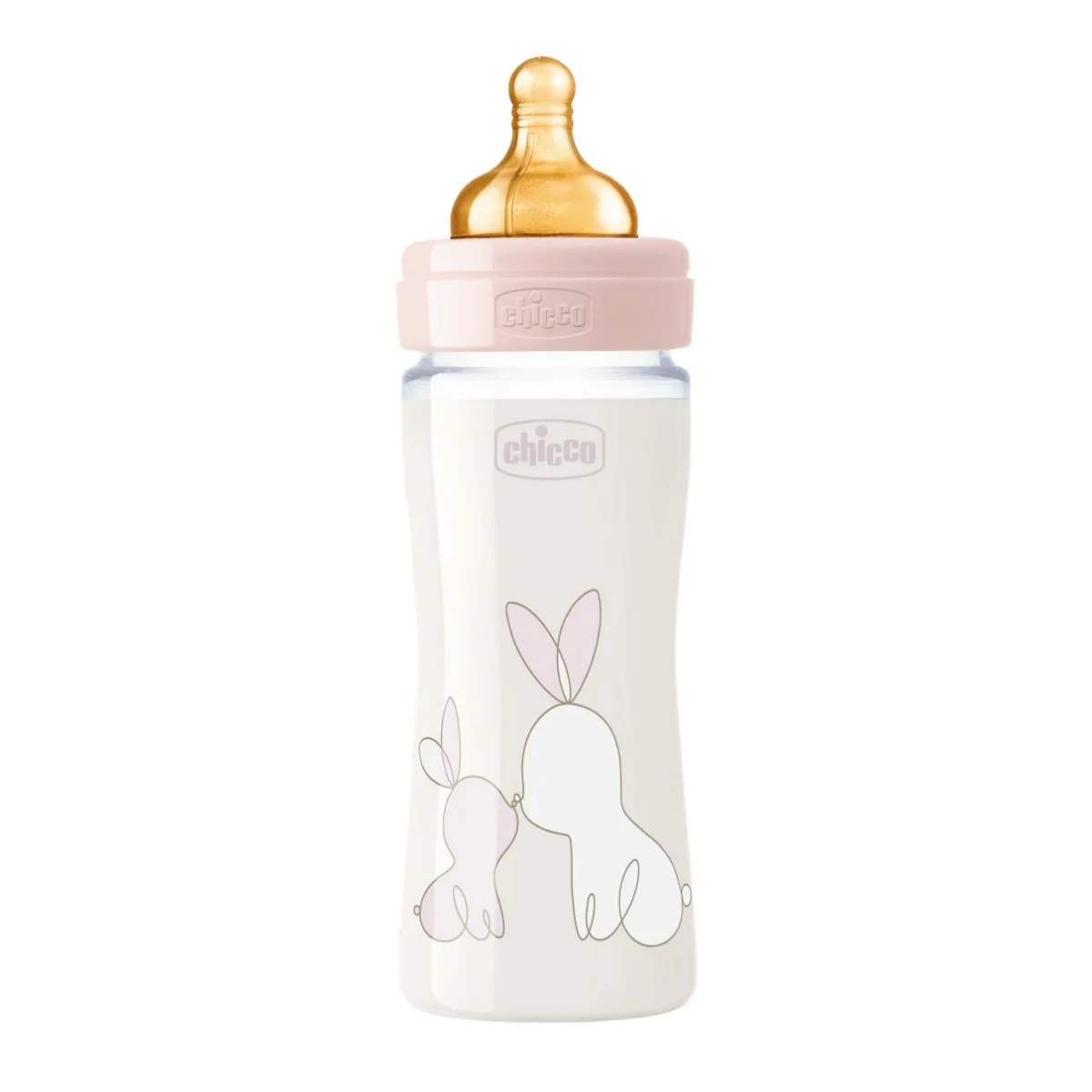 Chicco Biberon Original Touch Vetro Rosa 240 ml