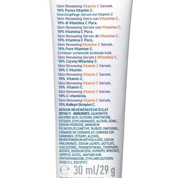 CeraVe Skin Renewing - Siero Viso con Vitamina C Illuminante e Antiossidante, 30 ml Antiage