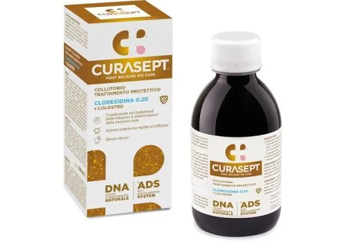 Curasept Collutorio Ads Dna 200 ml Trattamento Protettivo