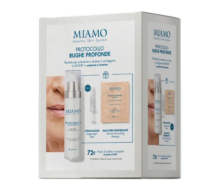 Miamo Cofanetto Retinol Protocollo Rughe Profonde