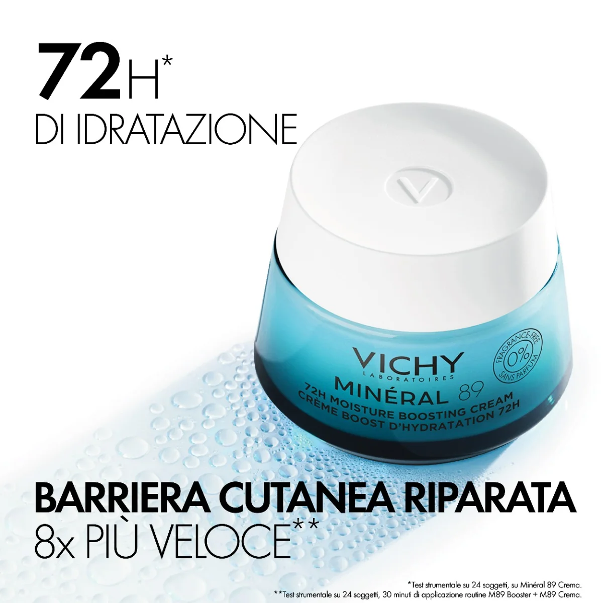 Vichy Minéral 89 Crema Ricca 50 Ml Idratazione 72H