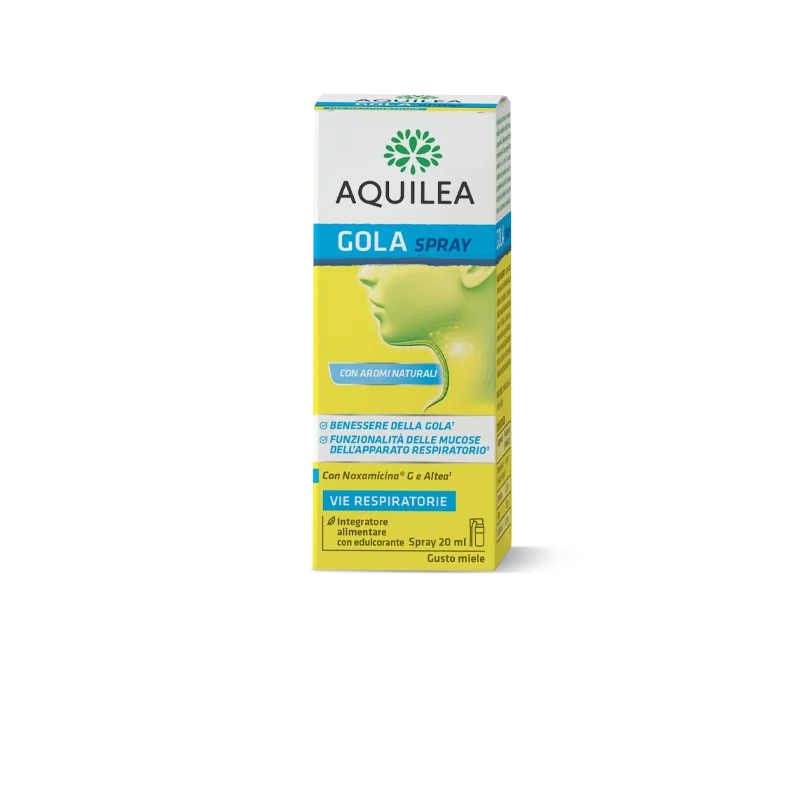 Aquilea Flu Spray Gola 20 ml Mal di Gola