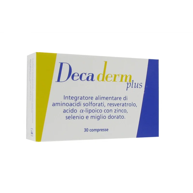 Decaderm Plus Integratore 30 Compresse Unghie e Capelli