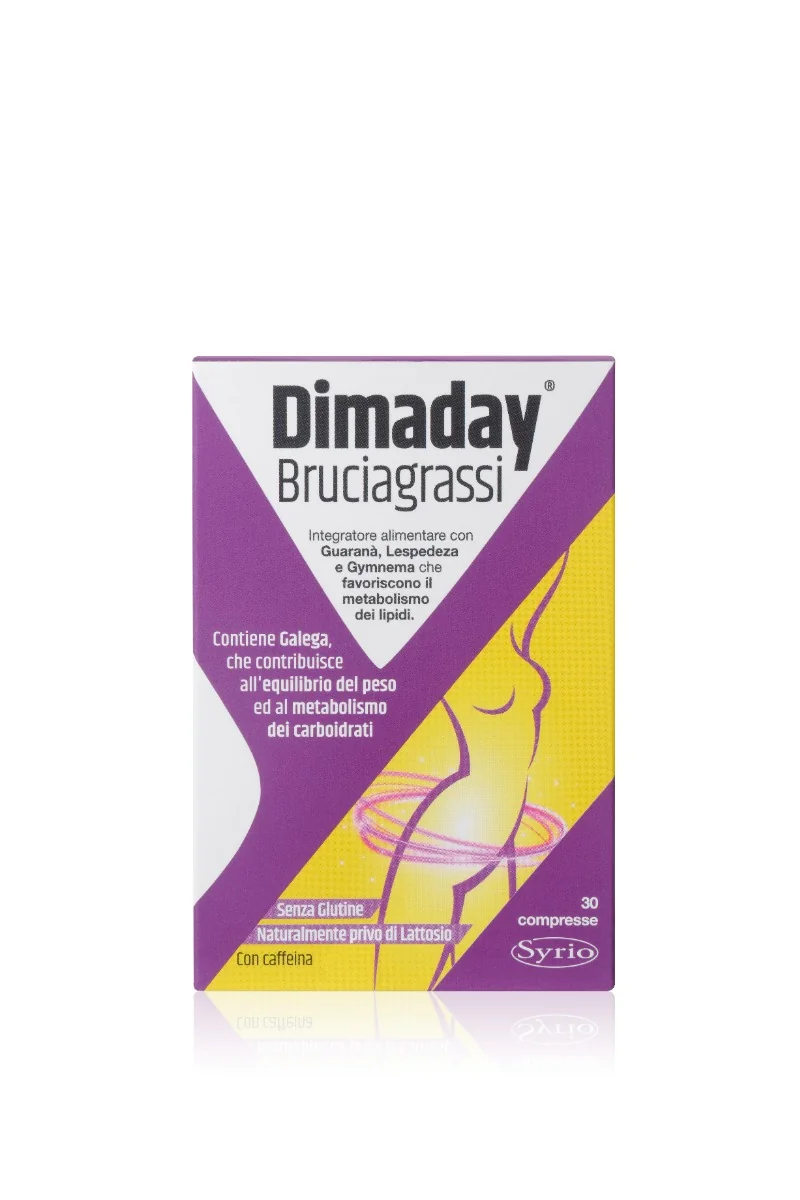 Dimaday Bruciagrassi 30 Compresse Senza Glutine