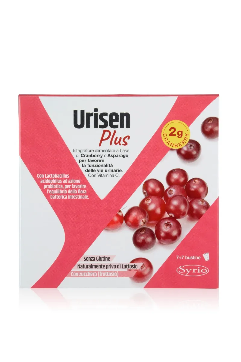 Urisen Plus 14 Bustine Equilibrio Flora Intestinale e Benessere Vie Urinarie
