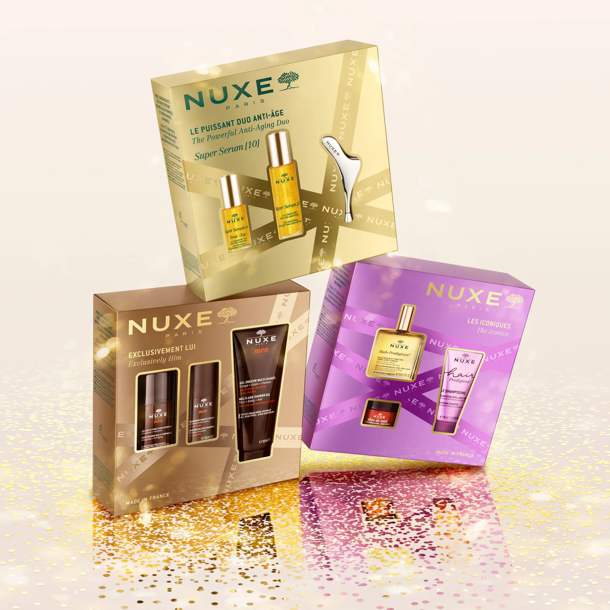 Nuxe Coffret Bestseller 2025 Pelle e Capelli Morbidi