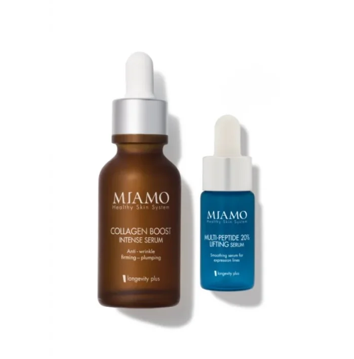 Miamo Cofanetto Fill&Lift  Collagen Boost 10 ml + Multi Peptide 30 ml Sieri Anti-età