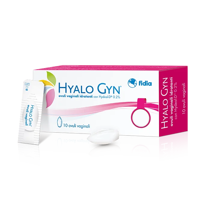 Hyalo Gyn Ovuli 10 Ovuli Vaginali con Acido Ialuronico