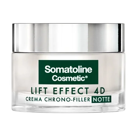 Somatoline Cofanetto Winter Routine Speciale Viso Crema Notte Lift Effect 4D + Mini Booster Antirughe 10 ml