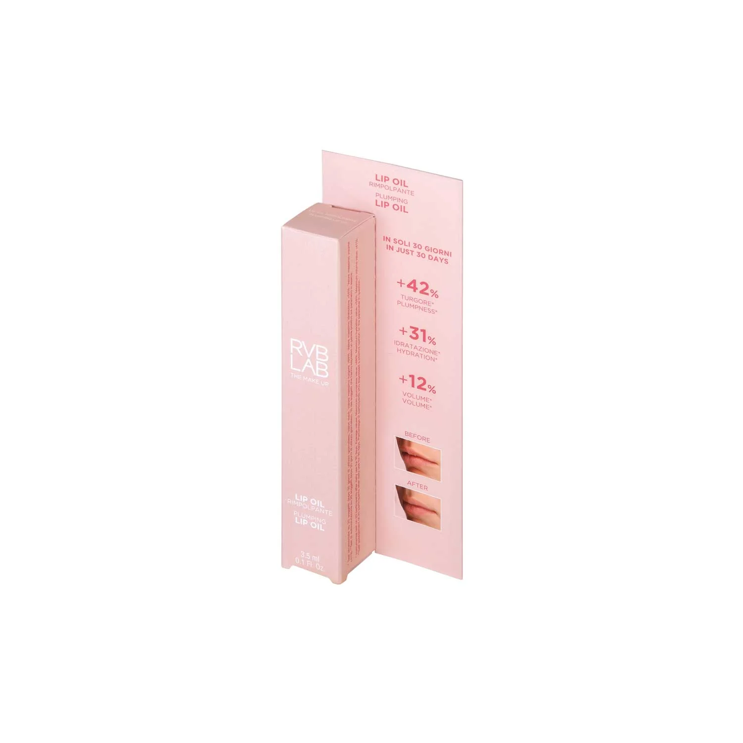 RVB Lab Lip Oil Rimpolpante 3,5 ml N. 47 Rosso
