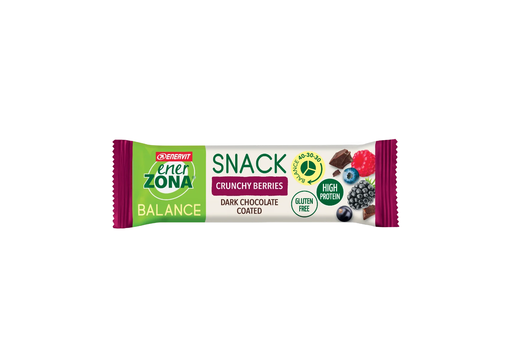 Enerzona Snack Crunchy Ber 33G Snack per Sportivi