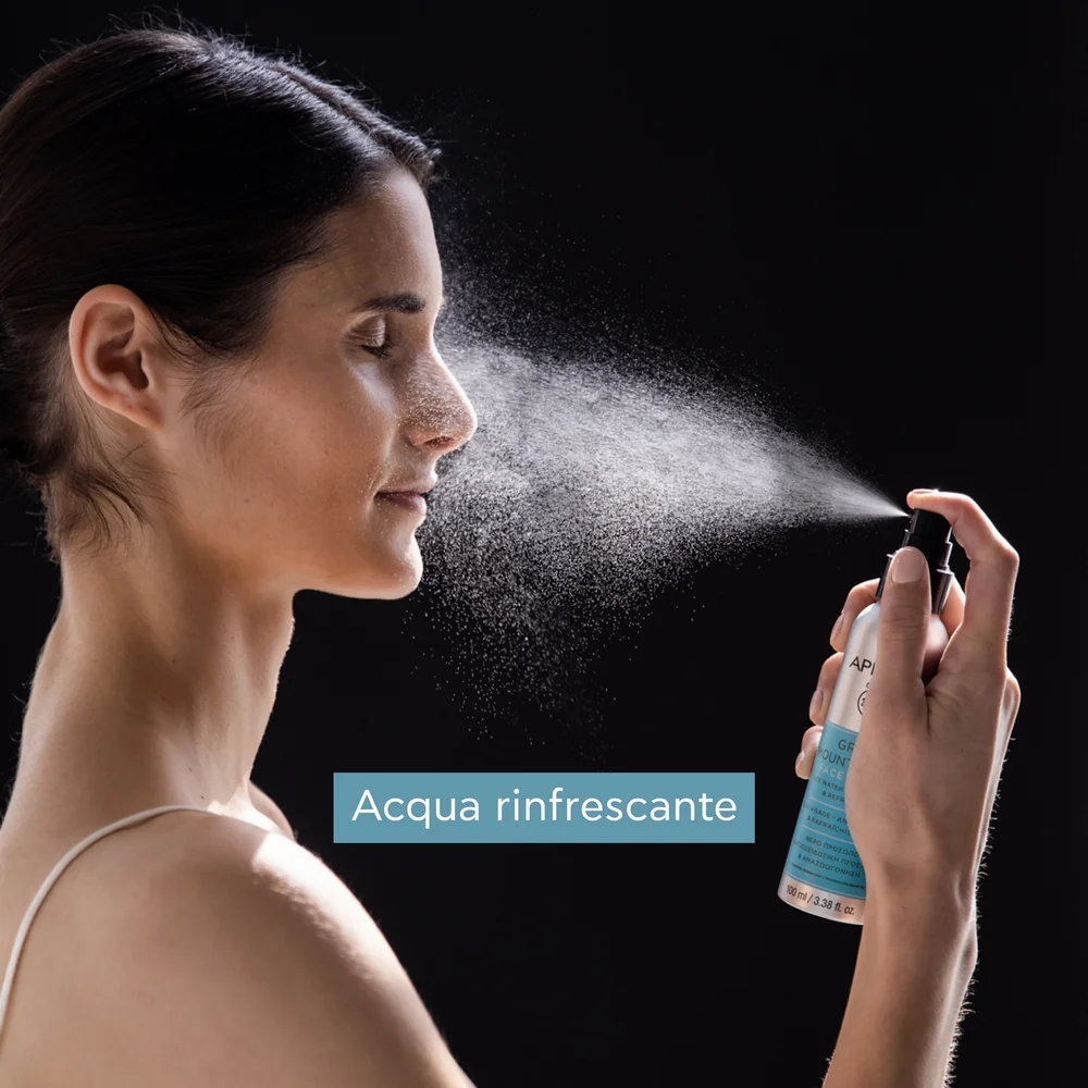 Apivita Face Water Moun Tea 100 Ml Idratante e Protettiva