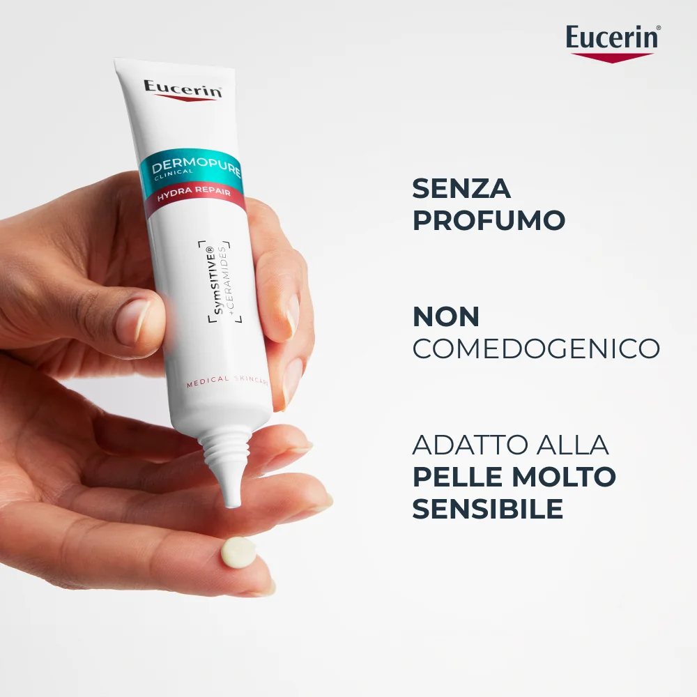 Dermopure Clinical Hydra Repair Trattamento Lenitivo 50Ml Pelle Grassa a Tendenza Acneica