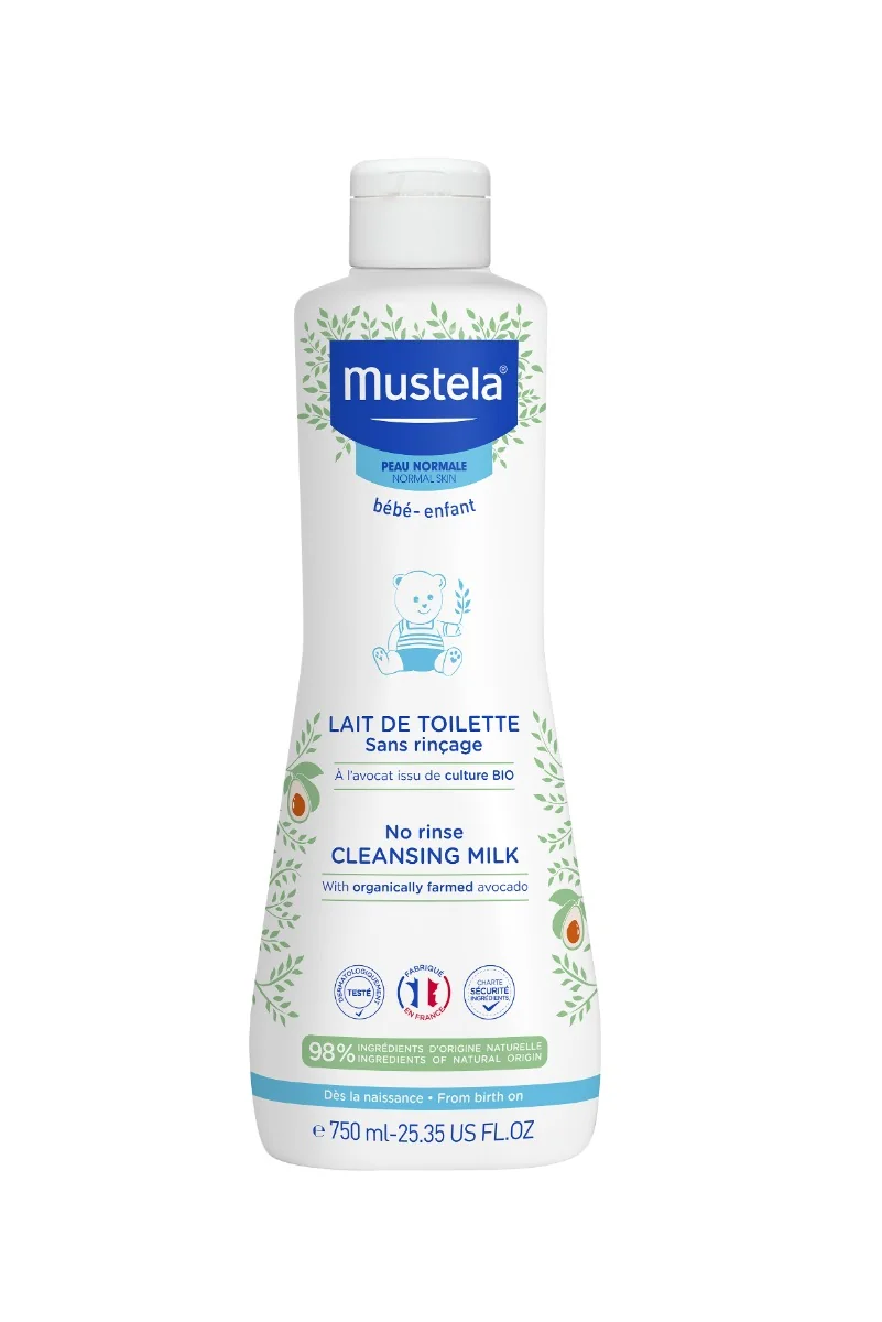 Mustela Latte di Toilette 750 ml Azione protettiva