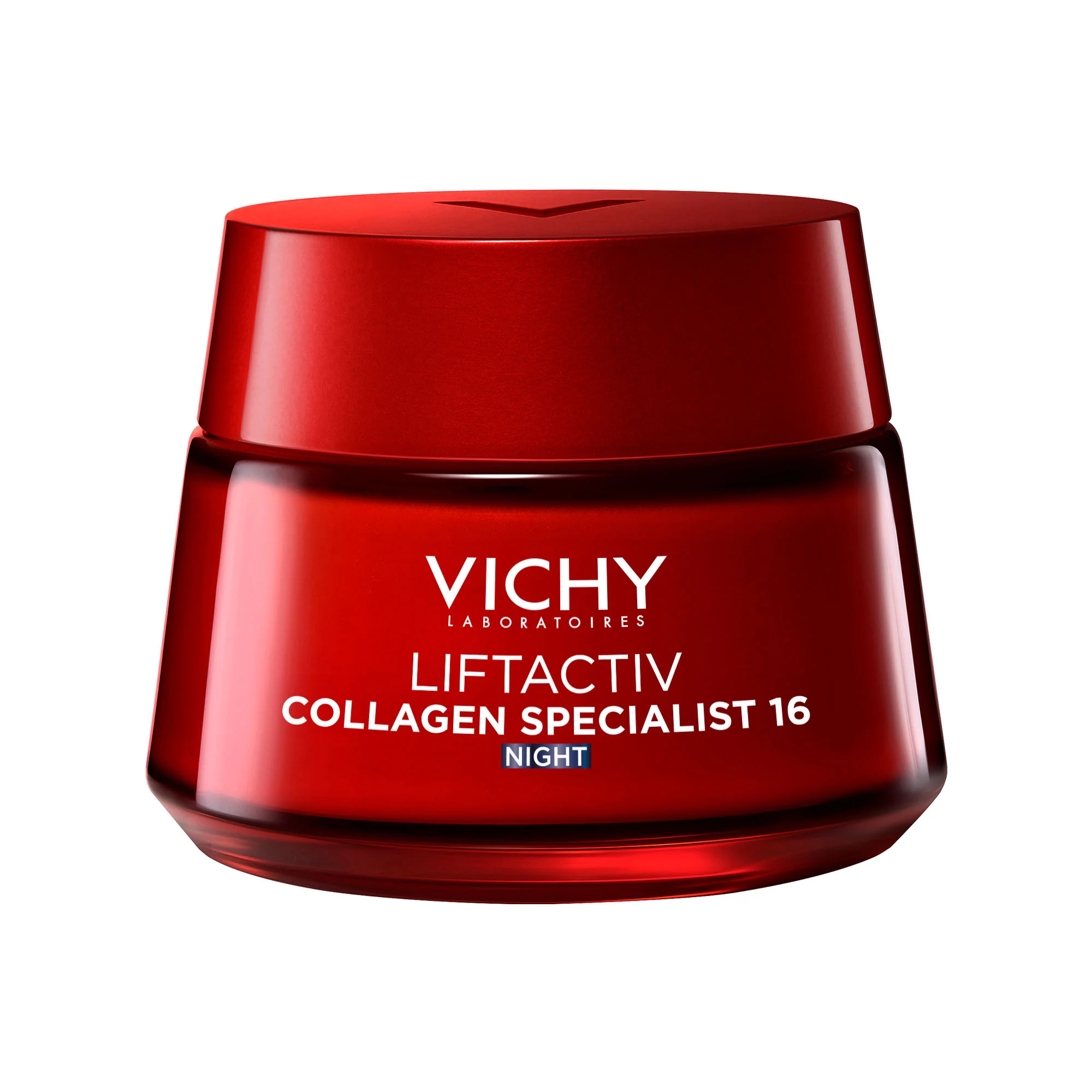 Vichy Liftactiv Collagen Specialist Crema Notte 50 Ml Anti-età con Peptidi Pro-Collagene