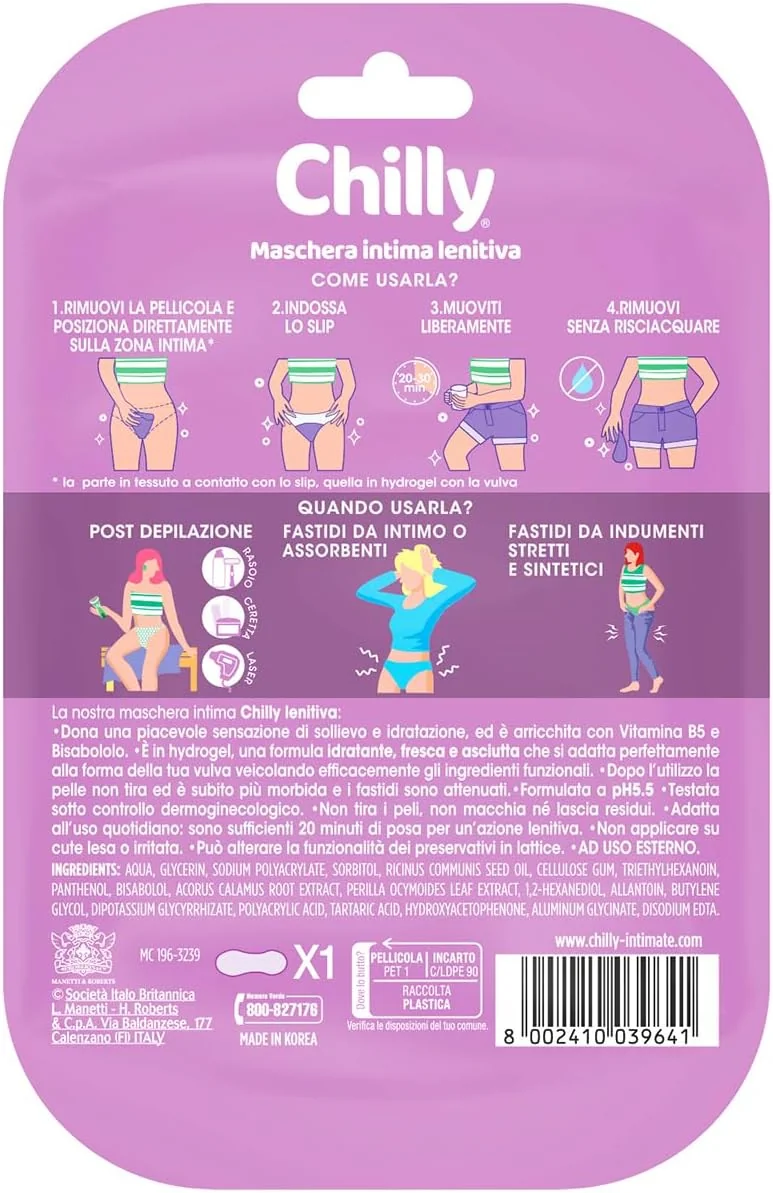 Chilly Maschera Intima Lenitiva 
