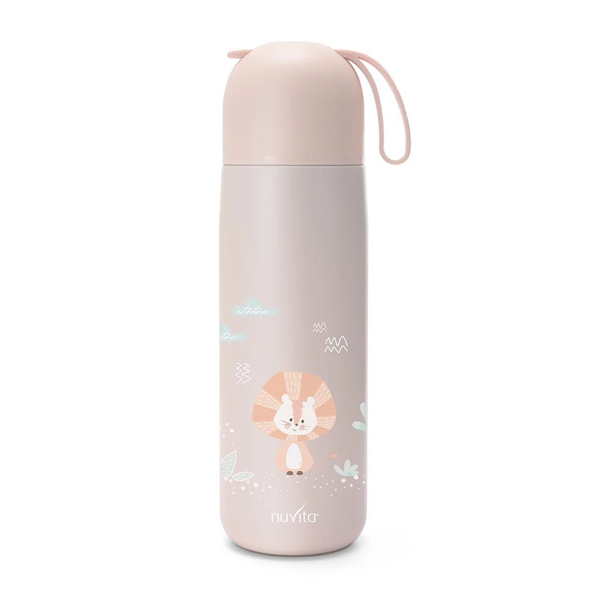 Borraccia giapponese Sakura con fiori di ciliegio in acciaio inox a tenuta stagna, thermos per bevande calde e fredde, 500 ml, per ufficio, scuola, viaggio