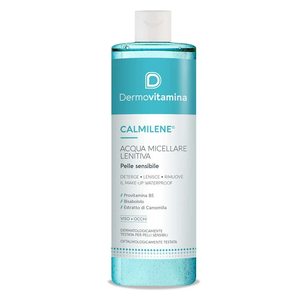 Dermovitamina Calmilene Acqua Micellare Lenitiva 500 ml Pelle Sensibile