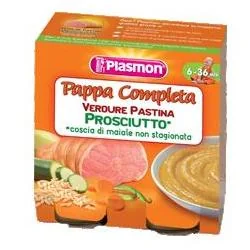 Plasmon La Pappa Completa Prosciutto E Verdure 2 X 190 g Alimento per l'infanzia