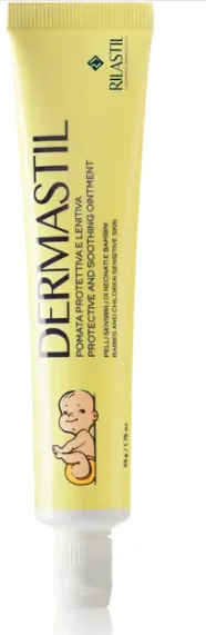Rilastil Dermastil Pomata 50 g Contro Arrossamenti da Pannolino