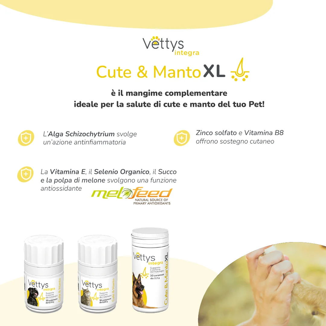 Vettys Integra Cute & Manto Xl 30 Compresse