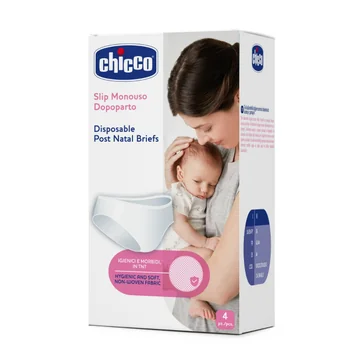 Chicco Slip Monouso Dopo Parto Tnt 4 Pezzi Tg.3