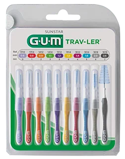 Gum Trav-Ler Scovolini 10 Pezzi