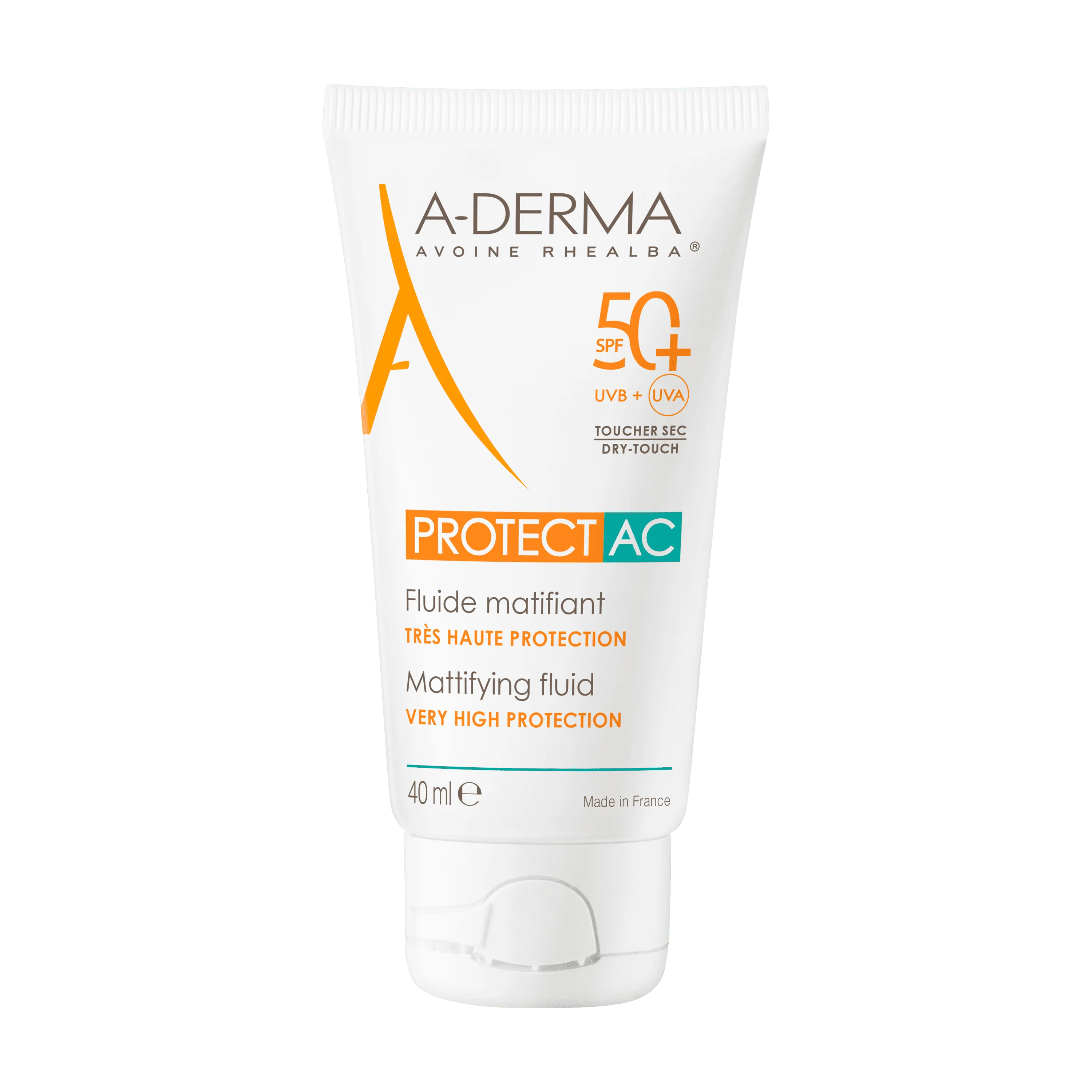 Aderma A-D Protect Ac Fluido Mat 50+ 40 Ml Protezione Pelle