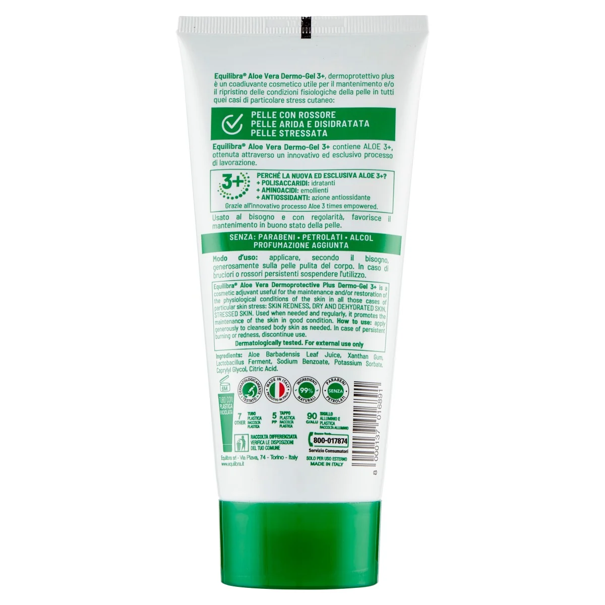 Equilibra Dermo-Gel 3+ 150 Ml Dermoprotettore Cutaneo