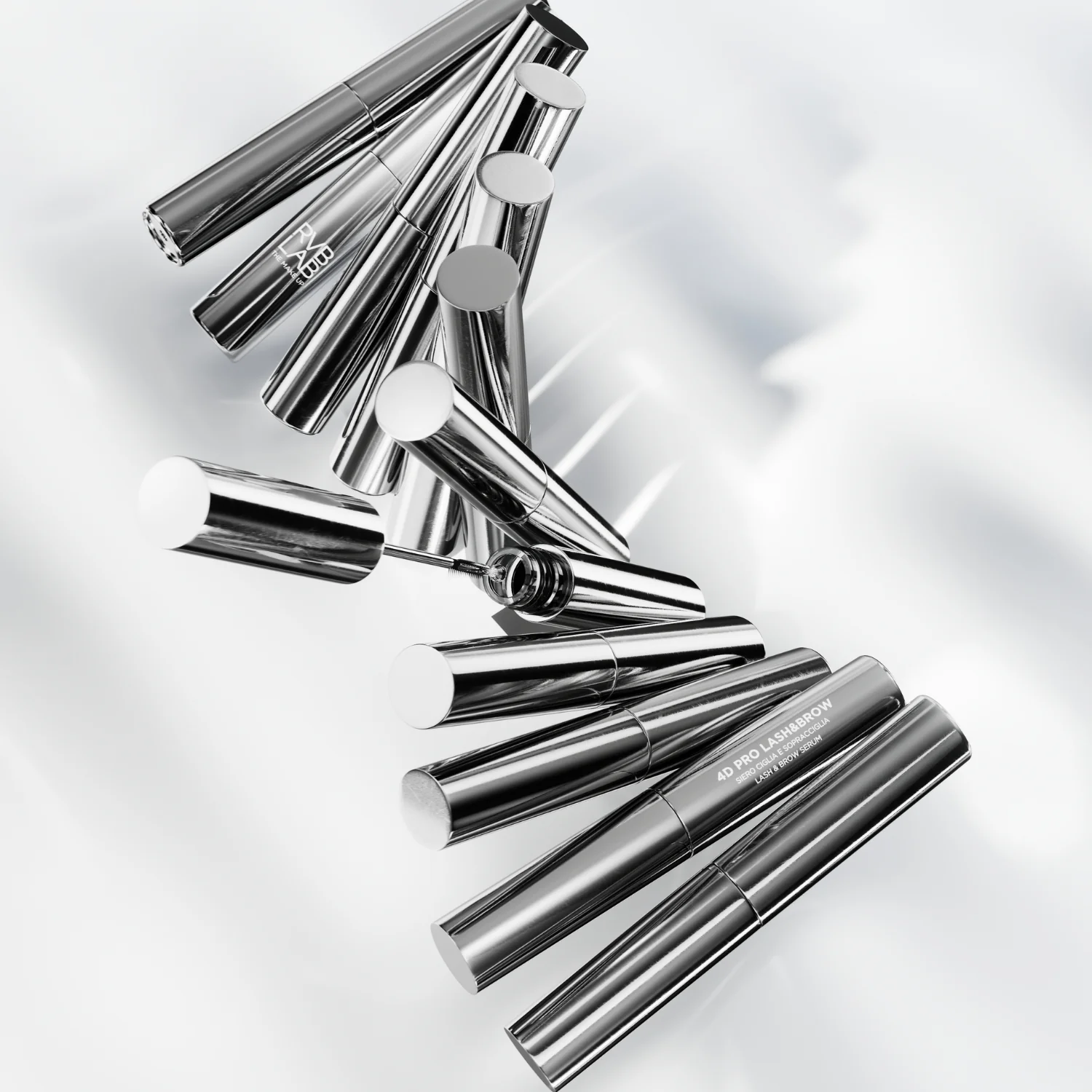 RVB Lab 4D Pro Lash&Brow Siero Ciglia & Sopracciglia 4,5 ml Lunghezza e Spessore