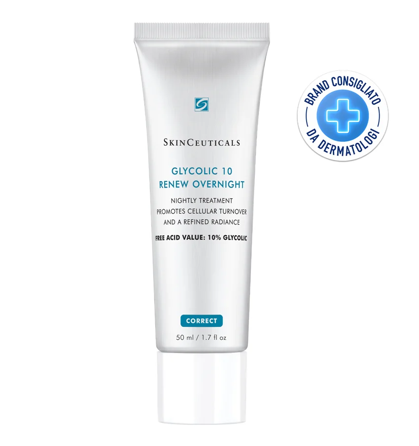 Skinceuticals Glycolic 10 Renew Overnight Crema Viso Notte Esfoliante 50 ml