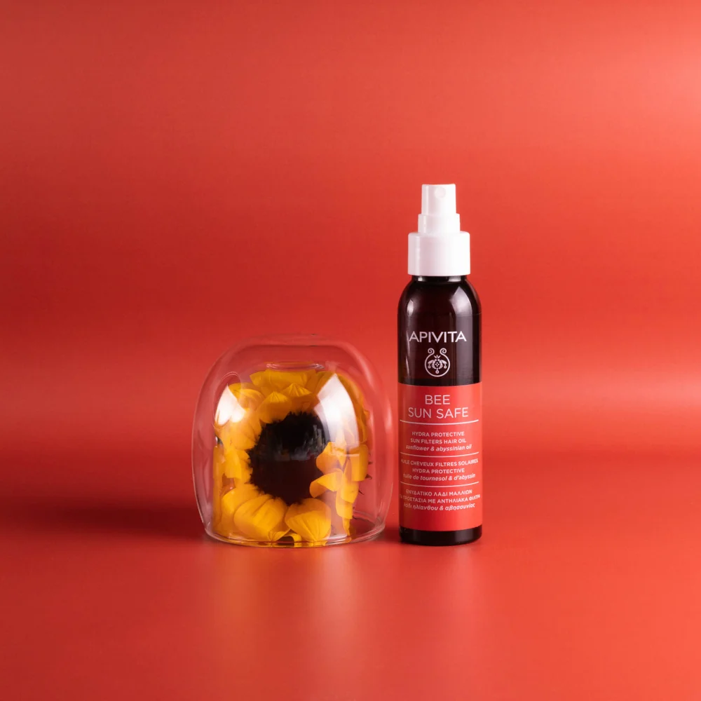 APIVITA Bee Sun Safe Hydra Protective Sun Filters Hair Oil 100 ml Protegge e Nutre i Capelli