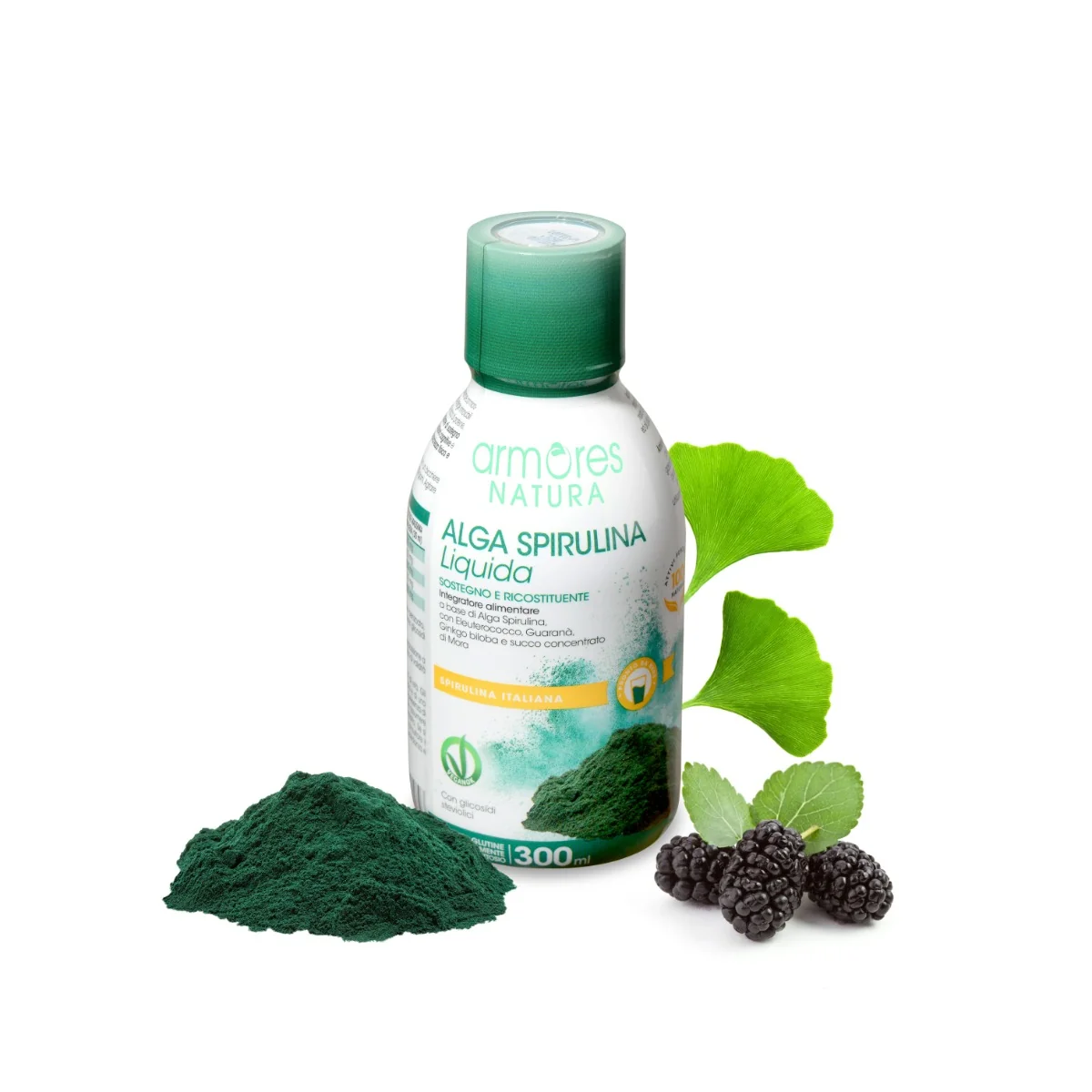 Armores Natura Spirulina 300 Ml Tonico e Rinvigorente