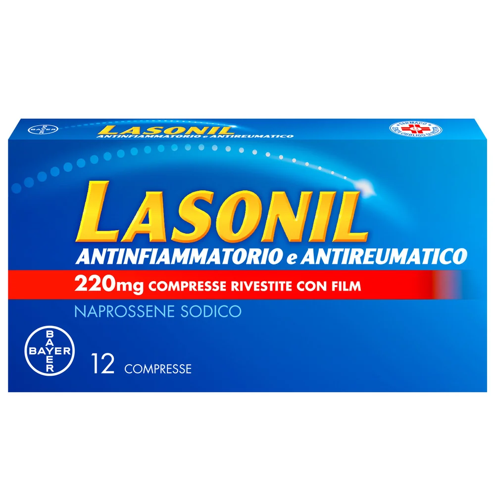 Lasonil Antidolorifico e Antinfiammatorio 12 Compresse Dolore